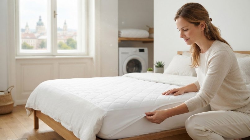 Mosható matracvédő 90 fokon az allergiás hálószobába